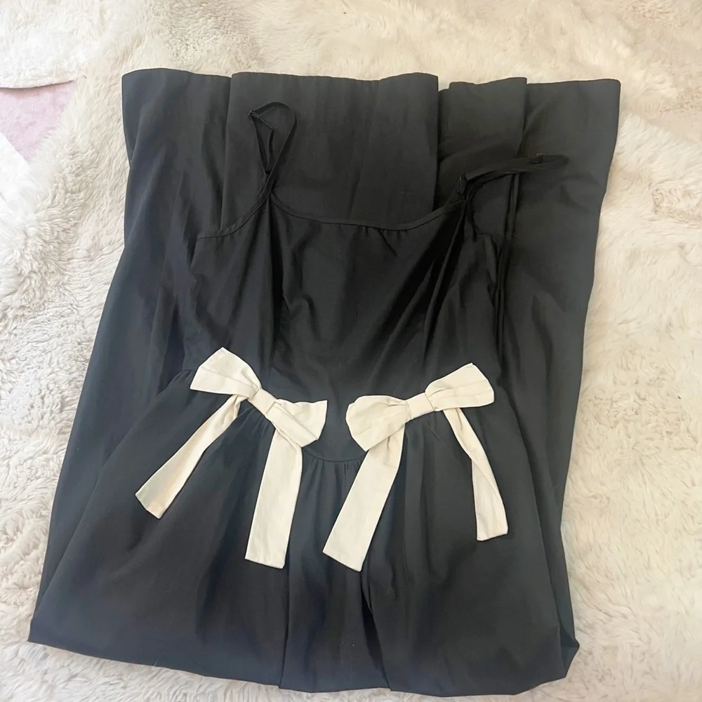Sz XS Moon River Bow Tie Dress NWOT - Picture 4 of 5